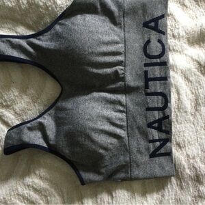 Nautica Gray Sports Bra